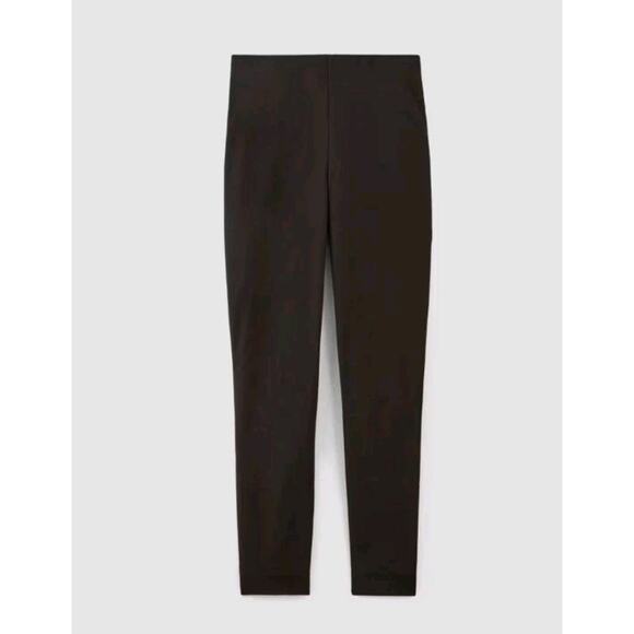 Everlane Side‑Zip Black Cropped High‑Waist Trouser Women’s 0 – EUC - Picture 1 of 10